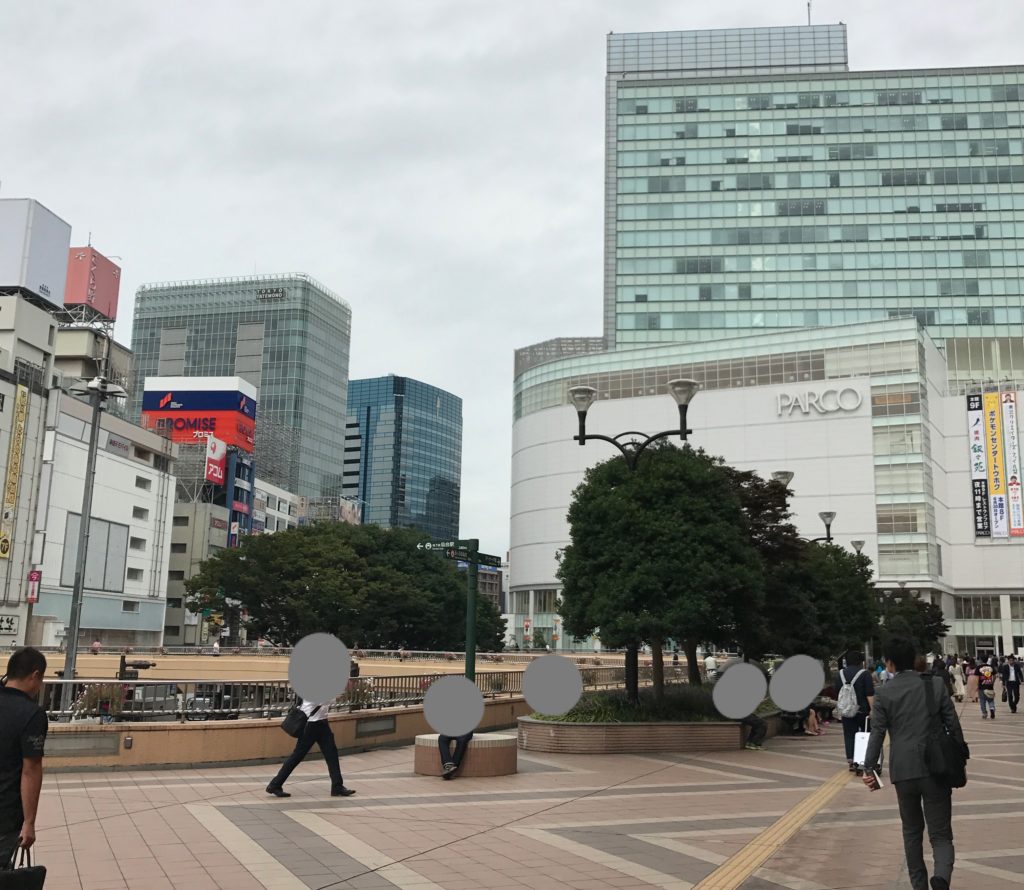 仙台駅ペデストリアンデッキ