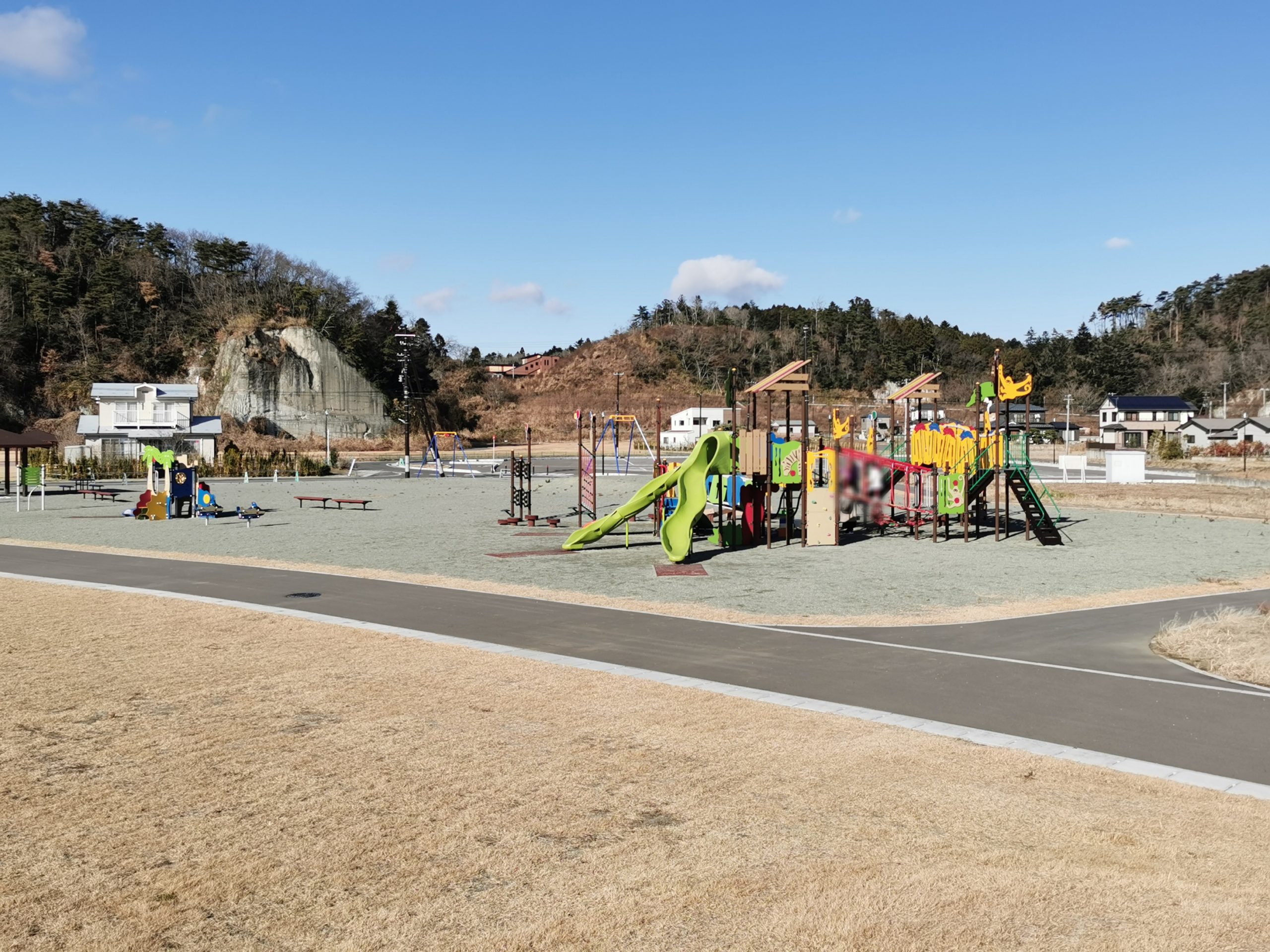 奥松島運動公園子供広場の遊具