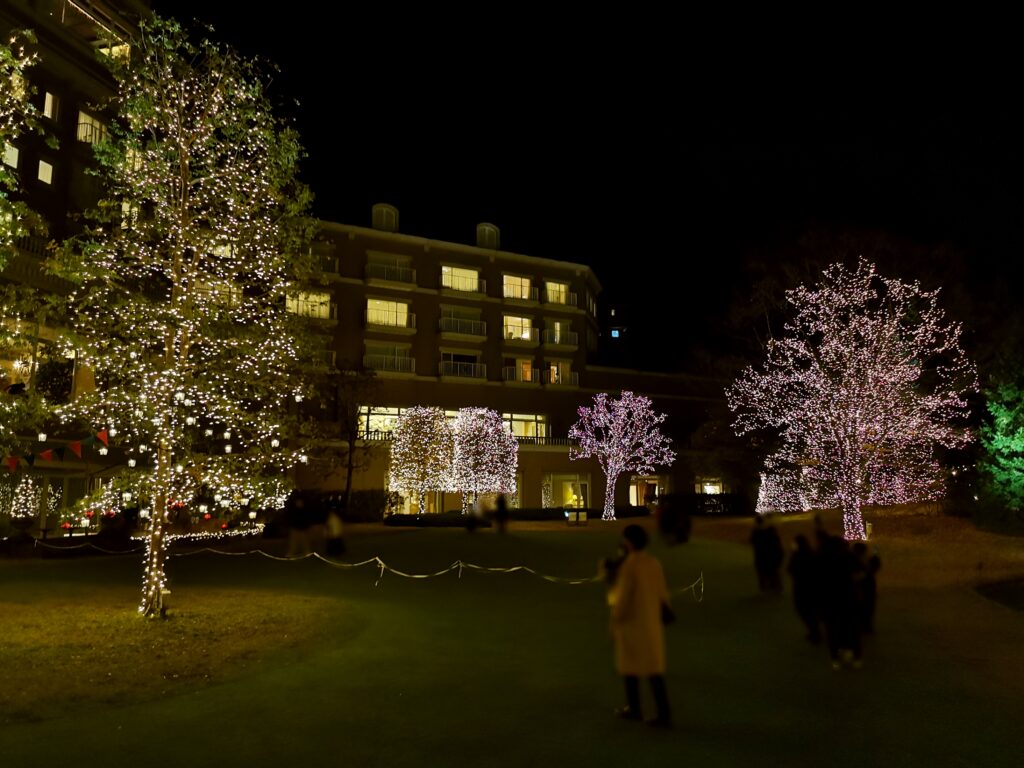 仙台ロイヤルパークホテルの庭園